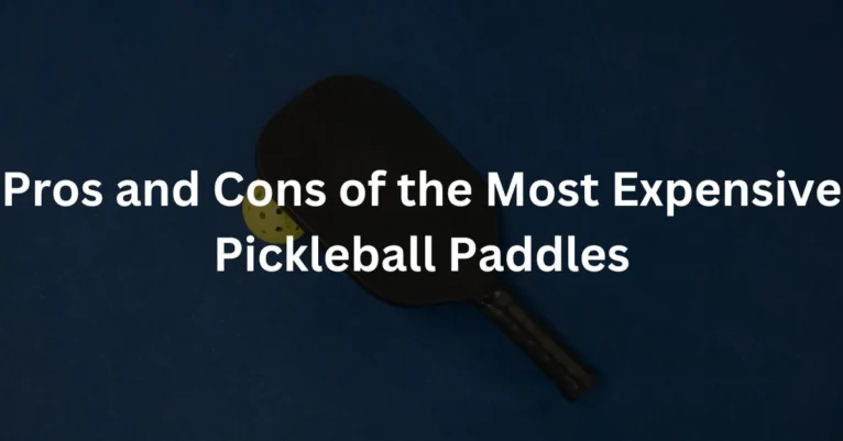 Pros and Cons of the Most Expensive Pickleball Paddles
