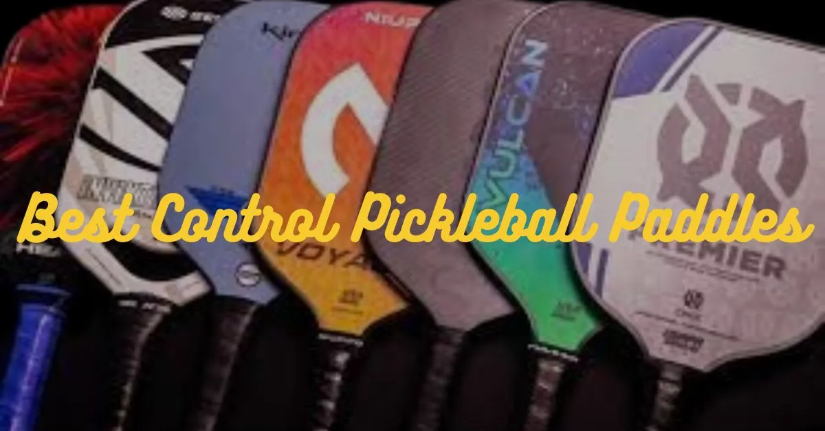 Best Control Pickleball Paddles